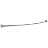 Delta Faucet - Other 1'' x 5' Shower Curtain Rod with Brackets (6'' Bow) - Chrome
