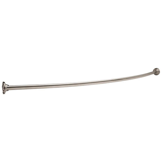 Delta Faucet - Other 1'' x 5' Shower Curtain Rod with Brackets (6'' Bow) - Chrome