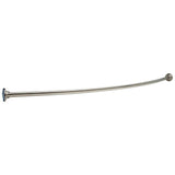 Delta Faucet - Other 1'' x 5' Shower Rod with Brackets (6'' Bow) - Brushed Stainless Steel