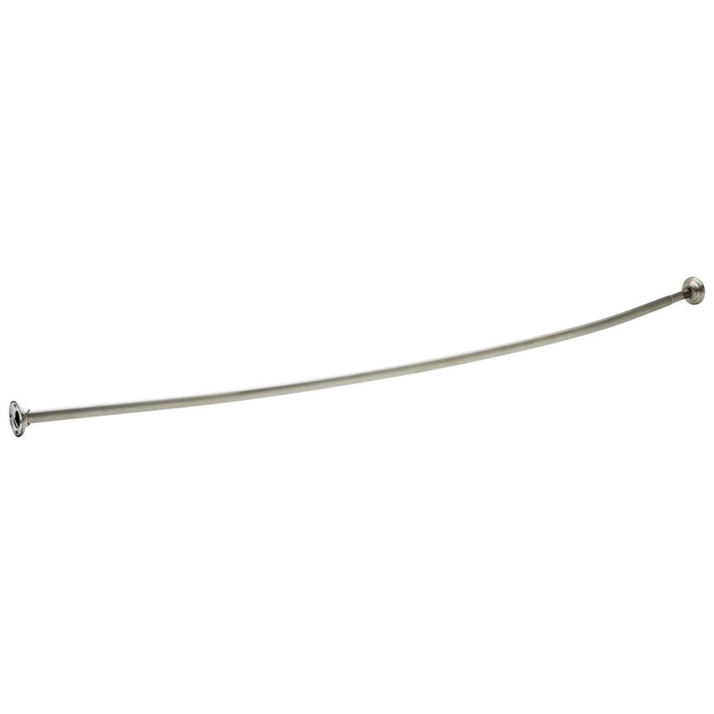 Delta Faucet - Other 1'' x 6' Curved Shower Rod with Brackets, 6'' Bow - Chrome