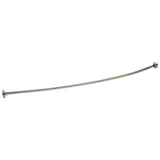 Delta Faucet - Other 1'' x 6' Curved Shower Rod with Brackets, 6'' Bow - Chrome