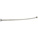 Delta Faucet - Other 1'' x 6' Shower Rod with Brackets (6''Bow) - Brushed Stainless Steel