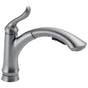 Delta Faucet - LindenE Single Handle Pull-Out Kitchen Faucet - Arctic Stainless