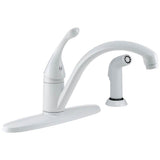 CollinsE Single Handle Kitchen Faucet with Spray