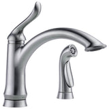 LindenE Single Handle Kitchen Faucet with Spray