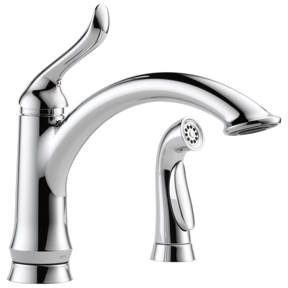 LindenE Single Handle Kitchen Faucet with Spray