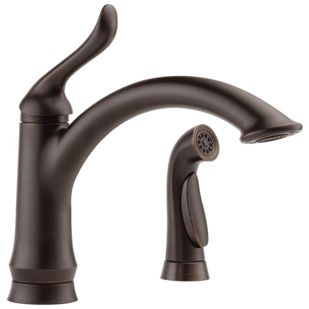 LindenE Single Handle Kitchen Faucet with Spray