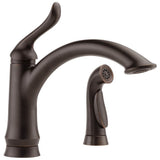 LindenE Single Handle Kitchen Faucet with Spray