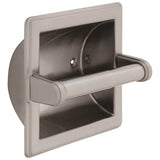 Delta Faucet - Other Brass Recessed Paper Holder with Brass Roller - Satin Nickel