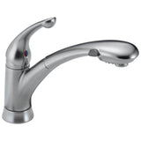 Signature Pullouts Single Handle Pull-Out Kitchen Faucet