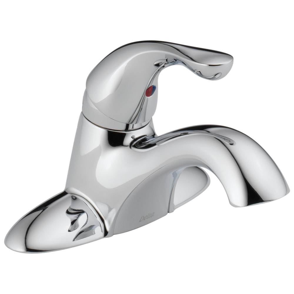 Delta Faucet - Classic Single Handle Centerset Bathroom Faucet - Chrome
