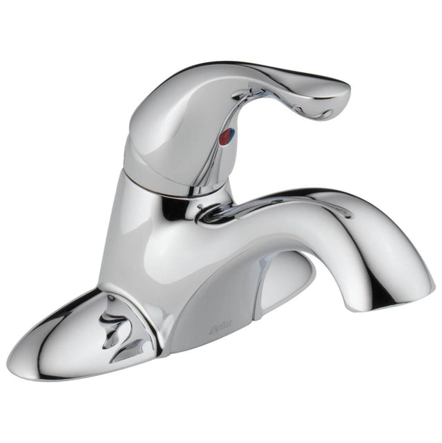 Delta Faucet - Classic Single Handle Tract-Pack Centerset Bathroom Faucet - Chrome