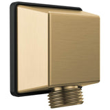 Delta Faucet - Universal Showering Components Square Wall Elbow for Hand Shower - Champagne Bronze