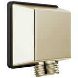 Delta Faucet - Universal Showering Components Square Wall Elbow for Hand Shower - LumicoatÂ® Polished Nickel