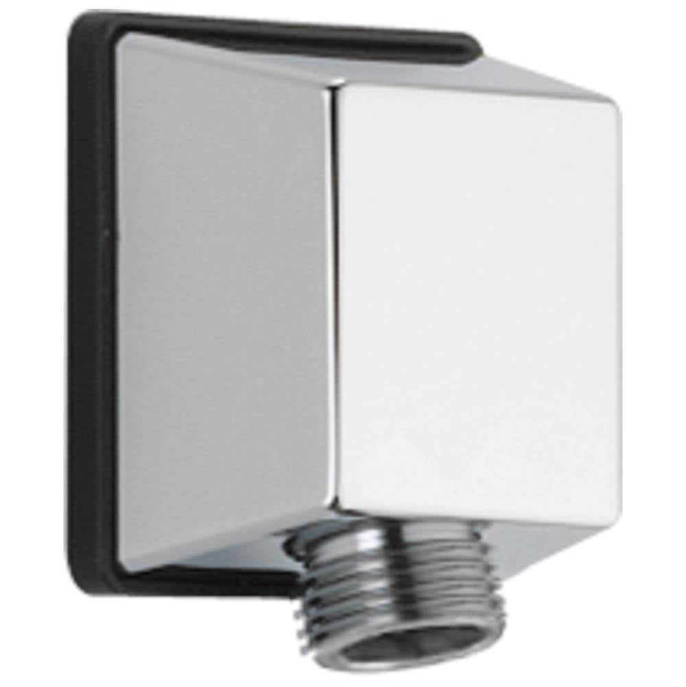 Delta Faucet - Universal Showering Components Square Wall Elbow for Hand Shower - Chrome