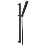 Delta Faucet - Universal Showering Components H2OKineticHand Shower 1.75 GPM w/Slide Bar 4S - Matte Black