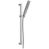 Delta Faucet - Universal Showering Components H2Okinetic Hand Shower 1.75 GPM w/Slide Bar 4S - LumicoatÂ® Chrome