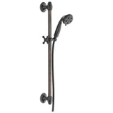 Delta Faucet - Universal Showering Components H2OKinetic3-Setting Slide Bar Hand Shower - Venetian Bronze