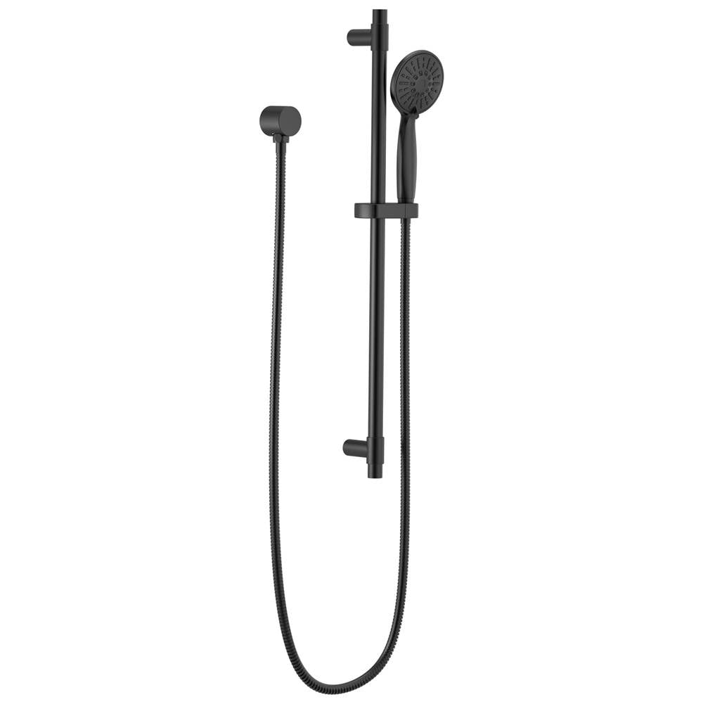 Delta Faucet - Universal Showering Components Hand Shower 1.75 GPM w/Slide Bar 4S - Matte Black