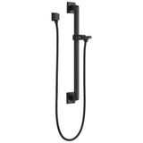 Delta Faucet - Universal Showering Components Adjustable Slide Bar / Grab Bar Assembly with Elbow - Matte Black