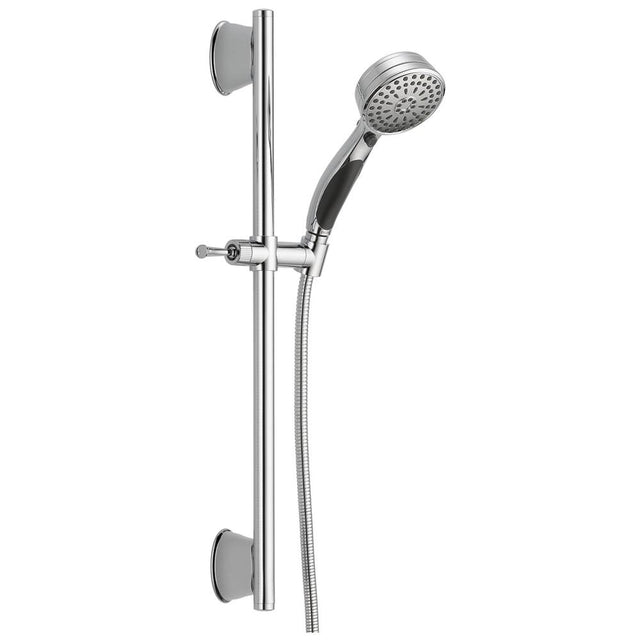 Delta Faucet - Universal Showering Components ActivTouch 9-Setting Slide Bar Hand Shower - Chrome