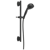 Delta Faucet - Universal Showering Components H2Okinetic 5-Setting Slide Bar Hand Shower - Matte Black