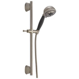 Universal Showering Components H2OKinetic 5-Setting Slide Bar Hand Shower