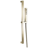 Delta Faucet - Universal Showering Components H2Okinetic Single-Setting Slide Bar Hand Shower - LumicoatÂ® Polished Nickel