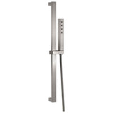 Delta Faucet - Universal Showering Components H2OKineticSingle-Setting Slide Bar Hand Shower - LumicoatÂ® Stainless