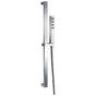 Delta Faucet - Universal Showering Components H2OKinetic Single-Setting Slide Bar Hand Shower - Chrome