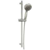 Delta Faucet - Universal Showering Components 7-Setting Slide Bar Hand Shower with Cleaning Spray - LumicoatÂ® Stainless