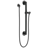 Delta Faucet - Universal Showering Components Adjustable Slide Bar / Grab Bar Assembly with Elbow - Matte Black