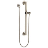Delta Faucet - Universal Showering Components Adjustable Slide Bar / Grab Bar Assembly with Elbow - Stainless