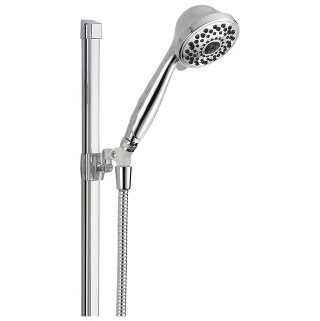 Delta Faucet - Universal Showering Components Premium 7-Setting Glide Rail Hand Shower - Chrome
