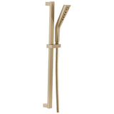Delta Faucet - Universal Showering Components H2Okinetic 3-Setting Slide Bar Hand Shower - LumicoatÂ® Champagne Bronze