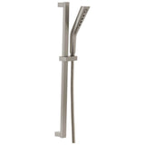 Delta Faucet - Universal Showering Components H2OKinetic3-Setting Slide Bar Hand Shower - LumicoatÂ® Stainless