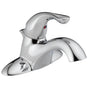 Delta Faucet - Classic Single Handle Centerset Bathroom Faucet - Chrome