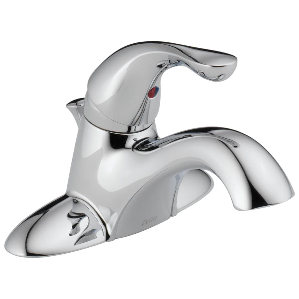 Delta Faucet - Classic Single Handle Centerset Bathroom Faucet - Chrome