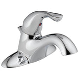 Delta Faucet - Classic Single Handle Centerset Bathroom Faucet - Chrome