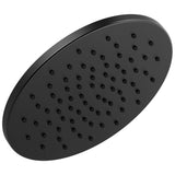 Delta Faucet - Universal Showering Components Single-Setting Metal Raincan Shower Head - Matte Black