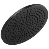 Delta Faucet - Universal Showering Components Single-Setting Metal Raincan Shower Head - Matte Black