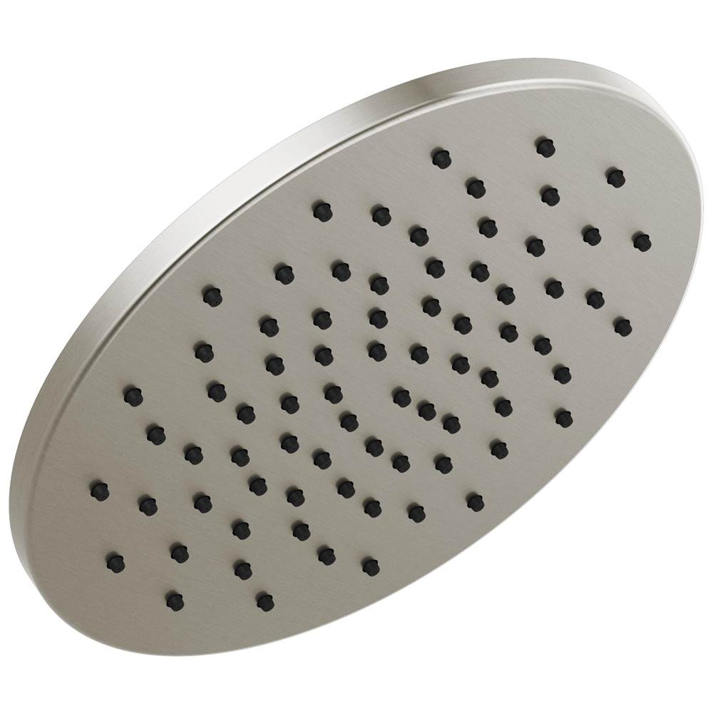 Delta Faucet - Universal Showering Components Single-Setting Metal Raincan Shower Head - LumicoatÂ® Stainless