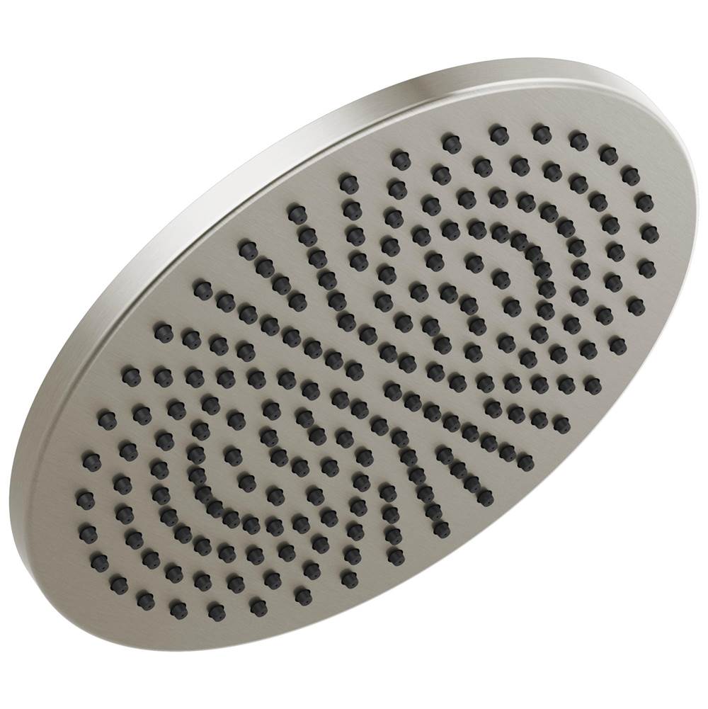 Delta Faucet - Universal Showering Components Single-Setting Metal Raincan Shower Head - LumicoatÂ® Stainless