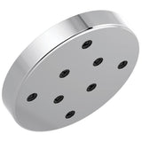 Delta Faucet - Universal Showering Components H2Okinetic Single-Setting Metal Raincan Shower Head - LumicoatÂ® Chrome