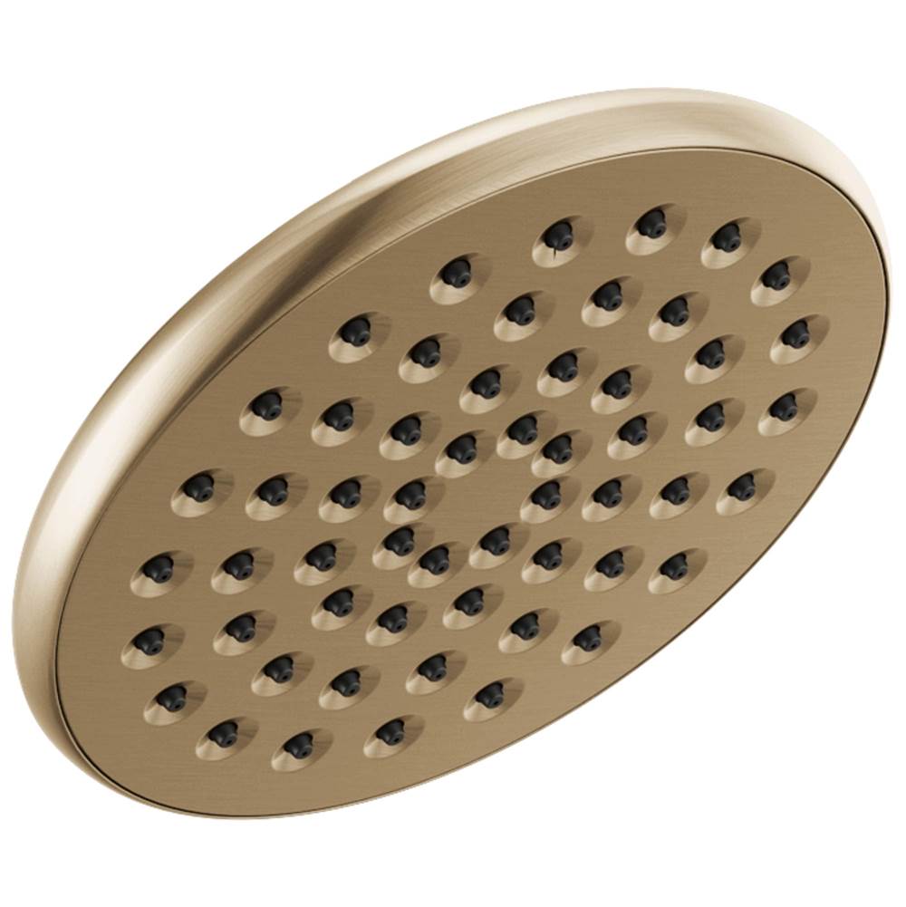 Delta Faucet - Universal Showering Components Single-Setting Raincan Shower Head - Champagne Bronze
