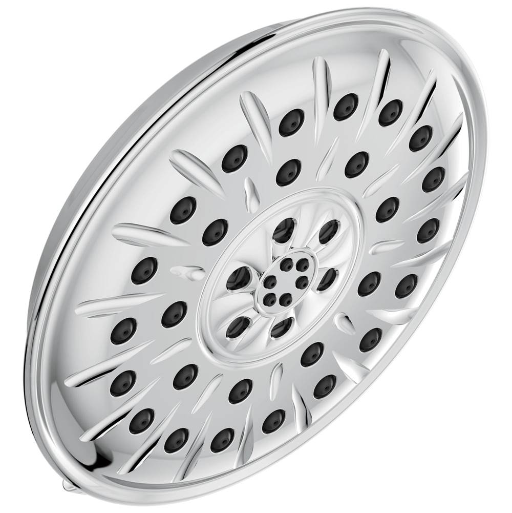 Delta Faucet - Universal Showering Components H2Okinetic 4-Setting Shower Head with UltrasoakE - LumicoatÂ® Chrome