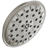 Delta Faucet - Universal Showering Components H2Okinetic 4-Setting Shower Head with UltrasoakE - LumicoatÂ® Stainless