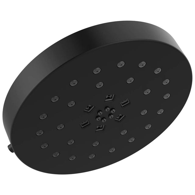 Delta Faucet - Universal Showering Components H2Okinetic 4-Setting Shower Head with UltraSoakE - Matte Black