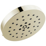 Delta Faucet - Universal Showering Components H2Okinetic 4-Setting Shower Head with UltrasoakE - LumicoatÂ® Polished Nickel