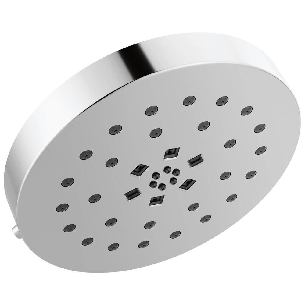 Delta Faucet - Universal Showering Components H2Okinetic 4-Setting Shower Head with UltraSoakE - LumicoatÂ® Chrome